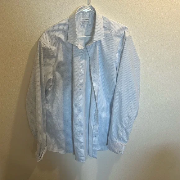Calvin Klein | Shirts | Calvin Klein Infinite Wrinkle Free Slim Fit Dress  Shirt | Poshmark